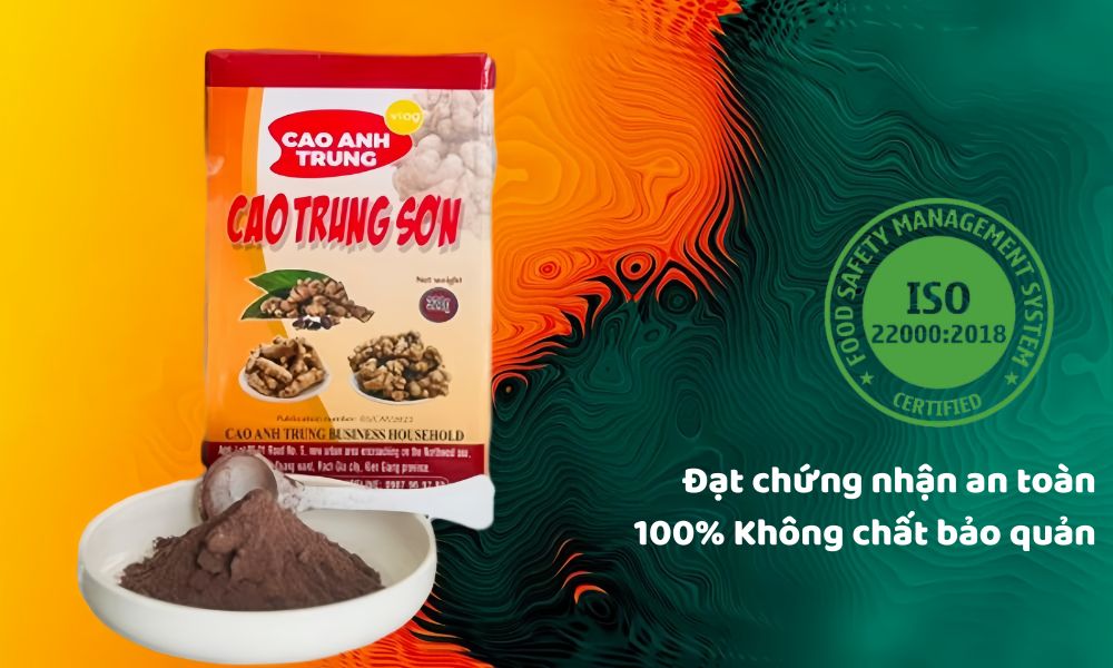 Bột ngải đen Cao Trung Sơn